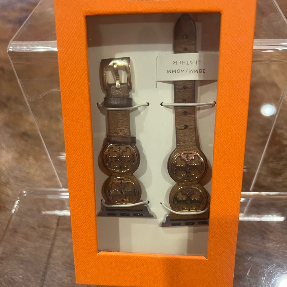 Tory Burch Apple Watch band gently used in box